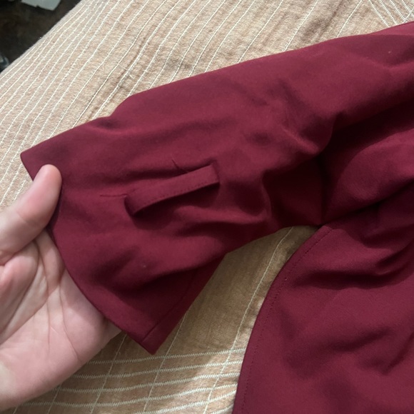 Women's Cartonnier Red Swing Coat Size Large - Picture 3 of 5